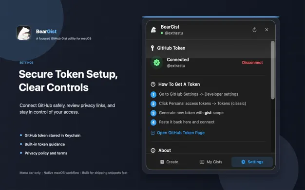 BearGist screenshot 3