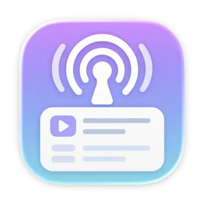 podcastBar app icon